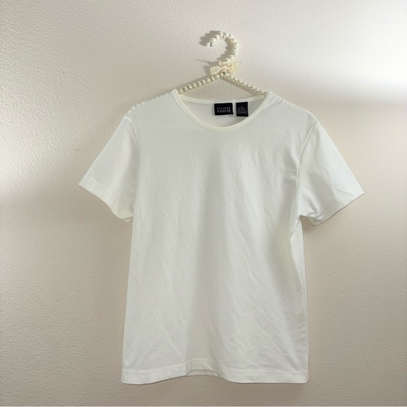 Hillard & Hanson Other - Hillard & Hanson White Crewneck Short Sleeve Tee